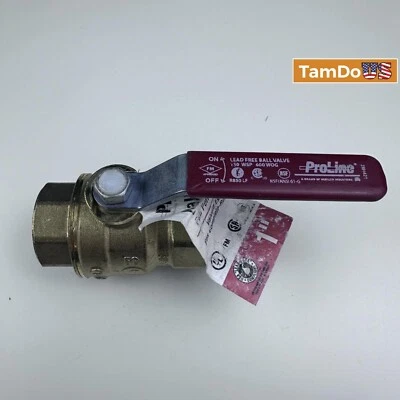 Proline Lead Free 1" Ball Valve 150 WSP 600 WOG - Image 1 of 4