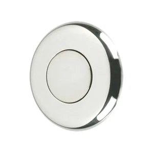(PSLEV319473) Pulsador resistente al vándalo de metal plano Dudley - Imagen 1 de 1