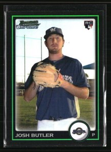Josh Butler 2010 Bowman Draft Picks & Prospects Refractor #BDP110  Baseball