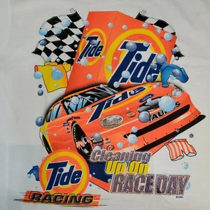 Detergente bucato vintage Nascar marea corsa pulizia il giorno della gara 1999 XL USATO IN OTTIME CONDIZIONI  - Foto 1 di 7