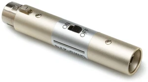HOSA GMS-274 Karaoke Mikrofon Ein-/Ausschalter Adapter - XLR3F auf XLR3M - Bild 1 von 1