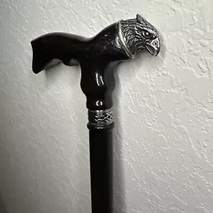 Bastón para caminar Asterom hecho a mano águila calva para hombre 36,5 pulgadas ver descripción - Imagen 1 de 11
