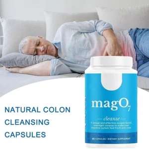 Mago7 -Limpieza y desintoxicación natural de colon -Alivio ocasional del estreñimiento 60 cápsulas - EE. UU. - Imagen 1 de 9