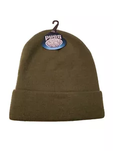 Pugs Gear Knit Beanie New With Tag!! Green - Picture 1 of 3