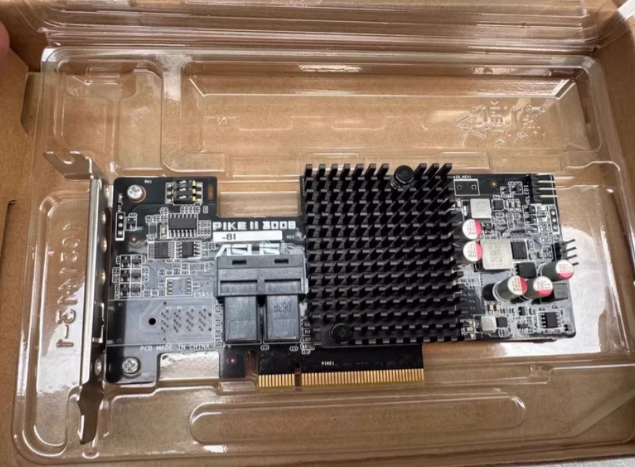 ASUS TeK PIKE II 3008-8I SAS 12Gbps HBA Controller IT Mode ZFS unRaid - Image 1 of 1