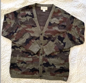 Ralph Lauren Polo Denim Supply Sportsman Military Camo Cardigan Sweater Aztec - Bild 1 von 9