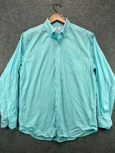 Southern Tide Button Up Shirt Mens Medium Blue Gingham Lightweight Long Sleeve 1 - Picture 1 of 12