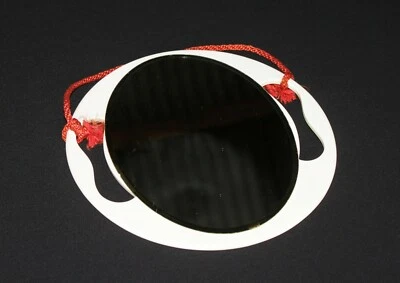 Ancien miroir à main de coiffeur Alexandre de Paris coiffure - Photo 1/4