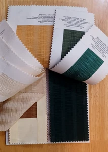 VTG Formal Affair Fabric Sample Book – 25 Swatches 8"x4" – Textured Scrapbook - Picture 1 of 16