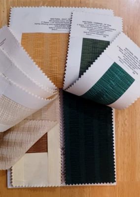 VTG Formal Affair Fabric Sample Book – 25 Swatches 8"x4" – Textured Scrapbook - Image 1 of 4