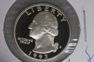 1993 - S - USA - Washington Quarter - Proof - Picture 1 of 2