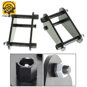 For Landcruiser 73 75 40 60 Series Front or Rear 2pcs 2" Extended Shackles - Picture 1 of 7