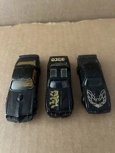 VINTAGE Diecast Black ERTL Smokey and the Bandit FIREBIRD & 2 other Trans-Ams - Picture 1 of 5