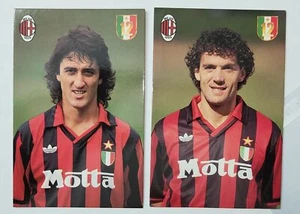AC MILAN-CAMPIONATO 1991 92-12° SCUDETTO-LOTTO 2 CARTOLINE-C24-180 - Bild 1 von 1