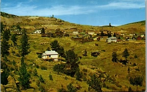 Vintage Colorado CO Postcard Historic Gold Mine at Victor CO - Picture 1 of 3