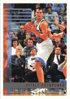 Vitaly Potapenko 1997 Topps #96 Cleveland Cavaliers - Image 1 of 2