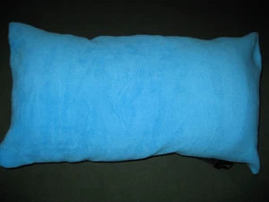 EQUINOX  CAMPING/TRAVEL PILLOW -19"X10" COMPACTS TO 10"X5"+MINI BACK PACK USA - Picture 1 of 6