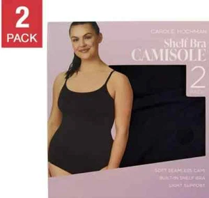 Sujetador sin costuras Carole Hochman para dama camisola paquete de 2 talla S - Imagen 1 de 6