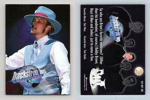 Backstreet Boys Black & Blue #12/25 Millennium 2000 Winterland Trading Card