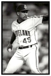 Jose Mesa (1993) Cleveland Indians Vintage Baseball Postcard PCCI - Picture 1 of 2
