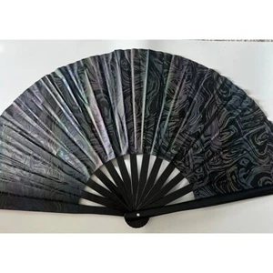 Reflective Hand Rave Fan - Picture 1 of 2