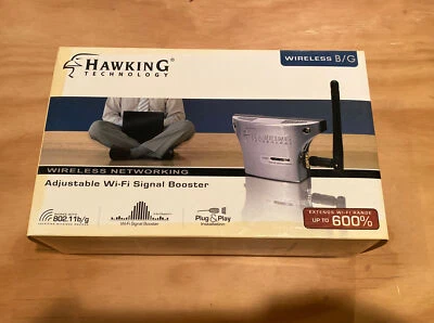 NEW Hawking Technology HSB2 HiGain WiFi Signal Booster - Image 1 of 4