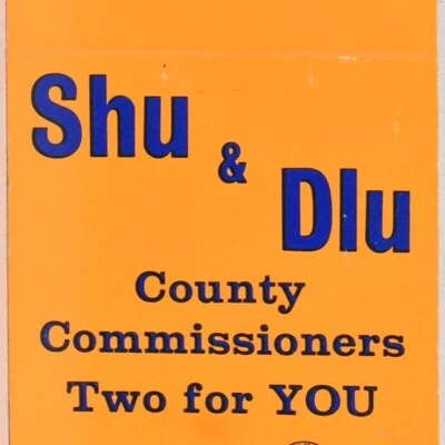 1970er Thomas A Shumaker Charles Dlugokenski Lawrence County Commissioner PA - Bild 1 von 4