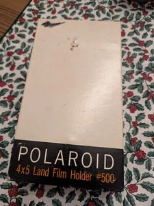 Polaroid Land 4x5 Film Holder #500 in Box - Picture 1 of 5