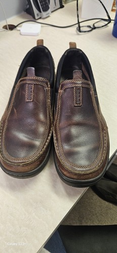 Mocassini da uomo marroni in pelle Timberland taglia 11M