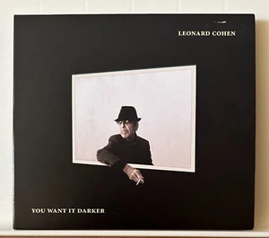 LEONARD COHEN : You Want It Darker : 2016 Columbia CD - VG+/VG+ - Picture 1 of 3