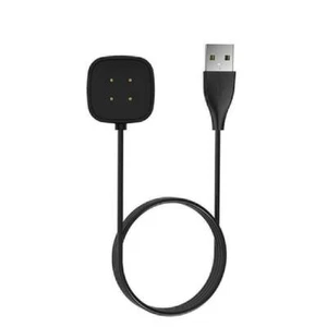 Charging Dock For Fitbit Versa 3/sense Smart Watch Charger Cable USB Data Cradle - Picture 1 of 12