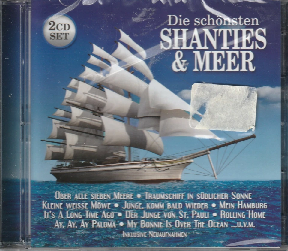 Die schönsten Shanties & Meer / Tolle Seemannslieder (NEU/OVP, 2 CDs) - Bild 1 von 2