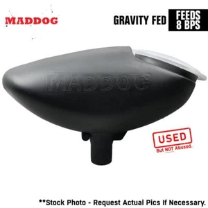 CLEARANCE Maddog 200 Round Paintball Hopper Loader Black - Picture 1 of 7