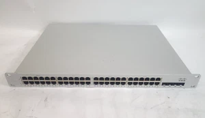 Cisco Meraki MS225-48FP-HW 48-Port/PoE 4 Port SFP+ UNCLAIMED - Picture 1 of 16