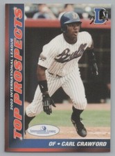 Carl Crawford 2002 Choice International League Top Prospects 