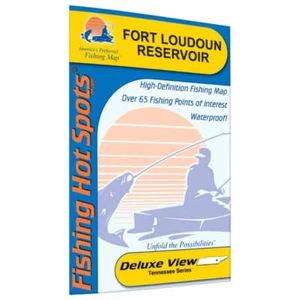 Mapa de pesca Fort Loudoun Reservoir-L736 - Imagen 1 de 1
