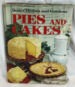 1969 Better Homes and Gardens PIES AND CAKES Vintage Cookbook Hardcover - Picture 1 of 4