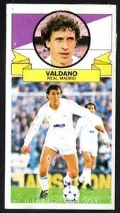 JORGE VALDANO - REAL MADRID 1985-86 CROMO LA LIGA ESTE 85/86 PANINI RECUPERADO - Imagen 1 de 2