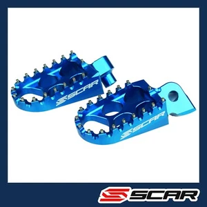 STD FANTIC XX125 XE125 FUSSRASTEN 2021 BLAU SCAR - Bild 1 von 1