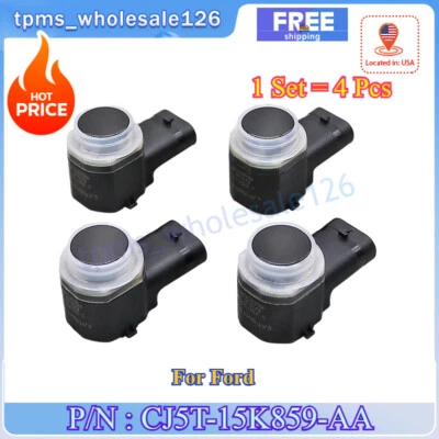 4 piezas NUEVO para Ford Transit Focus C-Max reversa CJ5T-15K859-AA sensores de estacionamiento PDC Foto 1 de 4