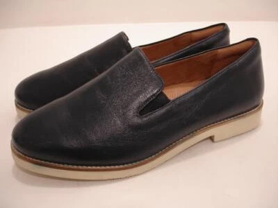 Zapatos Mocasines Softwalk Para Mujer Talla 11 W Ancho Silbato II Cuero Azul Marino Sin Cordones Foto 1 de 4