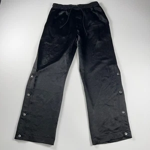 Pantalones deportivos Song for the Mute The Dreamers negros satinados pierna ancha talla 50 (US 34) - Imagen 1 de 12
