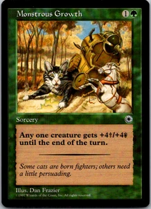 Monstrous Growth (Flavor Text) C Portal NM - Picture 1 of 2