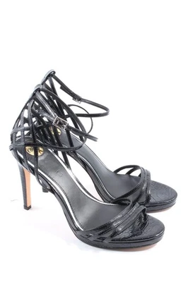 BUFFALO Sandalias de tacón alto Mujeres Sandalias de tacón Talla EU 40 negro - Imagen 1 de 4