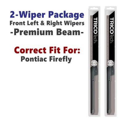 Limpiaparabrisas 2pk limpiaparabrisas de haz para Pontiac Firefly 1994 - 19200/180 Foto 1 de 4
