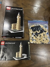LEGO ARCHITECTURE Big Ben - Complete w Box & Instructions Set 21013