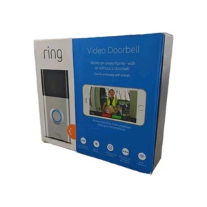 Ring 8VR1S5-SEN0 720P Wireless Door Chime Doorbell - Bild 1 von 12