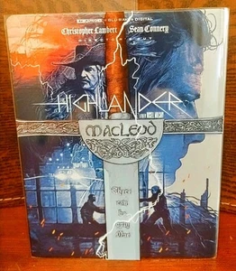 Highlander (1986) 4K/Blu-ray/Digital Steelbook Best Buy Exclusive Rare OOP NM - Picture 1 of 7