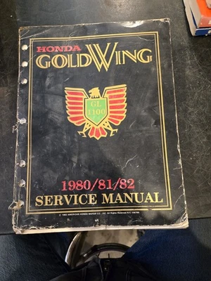 Руководство по ремонту мотоциклов 1980/81/82 Honda Goldwing GL1100 - Изображение 1 из 4