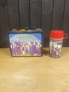 Fiambrera metálica The Partridge Family 1971 rara de colección con termo - Imagen 1 de 15